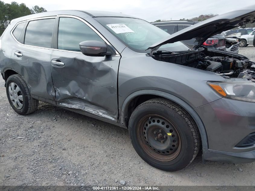 2015 Nissan Rogue S VIN: KNMAT2MT7FP588975 Lot: 41172361