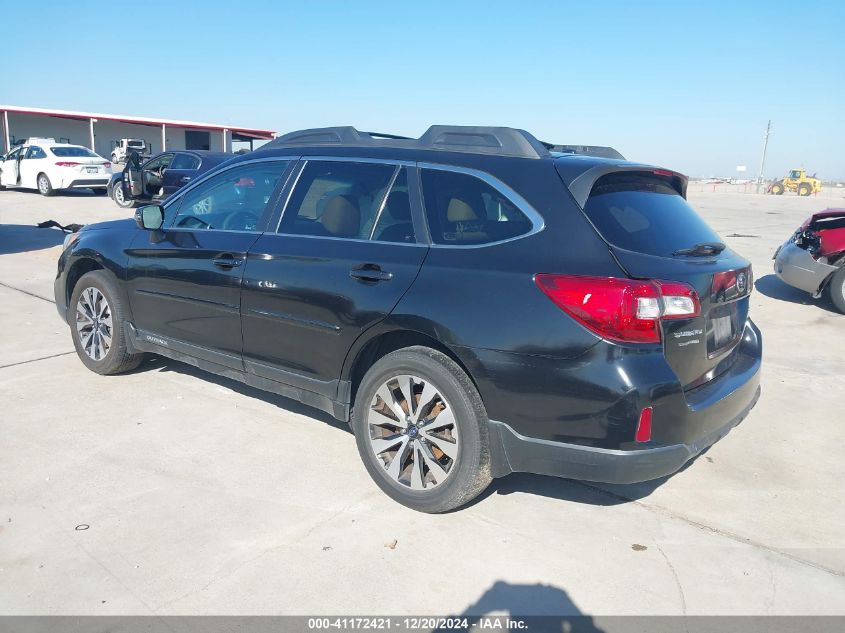 VIN 4S4BSELC4F3335108 2015 SUBARU OUTBACK no.3