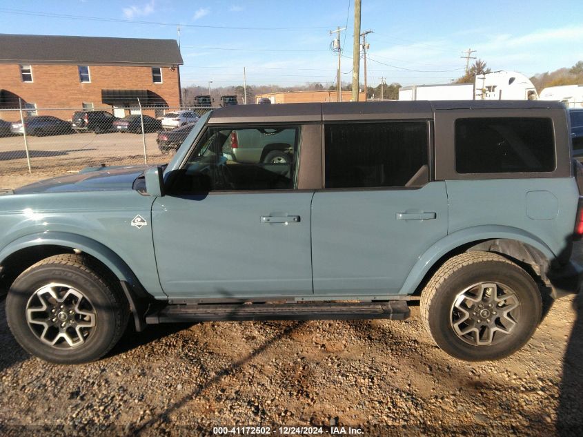 2021 Ford Bronco Outer Banks VIN: 1FMDE5BH0MLA80029 Lot: 41172502