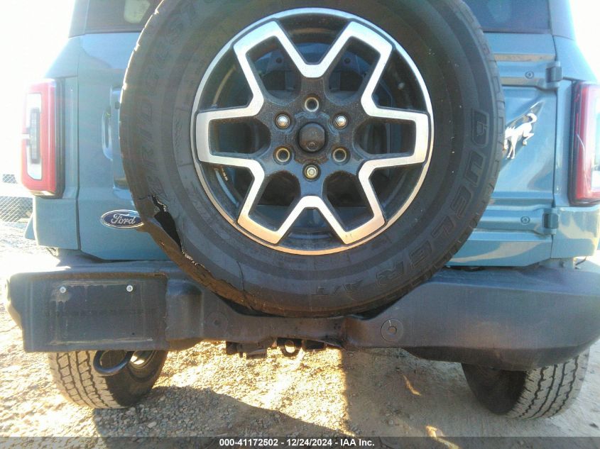 2021 Ford Bronco Outer Banks VIN: 1FMDE5BH0MLA80029 Lot: 41172502