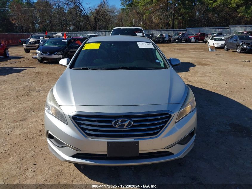 2017 Hyundai Sonata VIN: 5NPE24AF6HH533639 Lot: 41172525