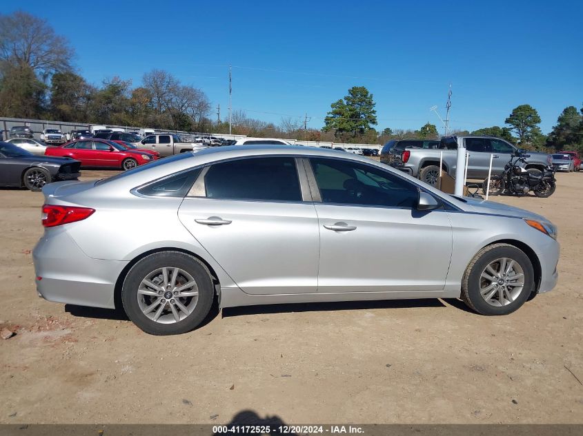 2017 Hyundai Sonata VIN: 5NPE24AF6HH533639 Lot: 41172525