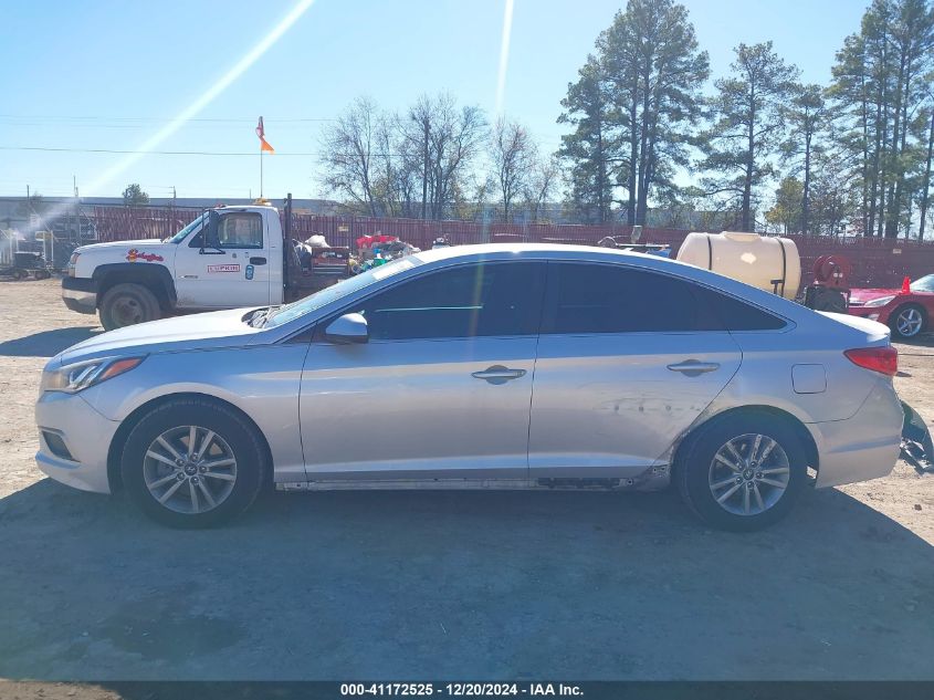 2017 Hyundai Sonata VIN: 5NPE24AF6HH533639 Lot: 41172525