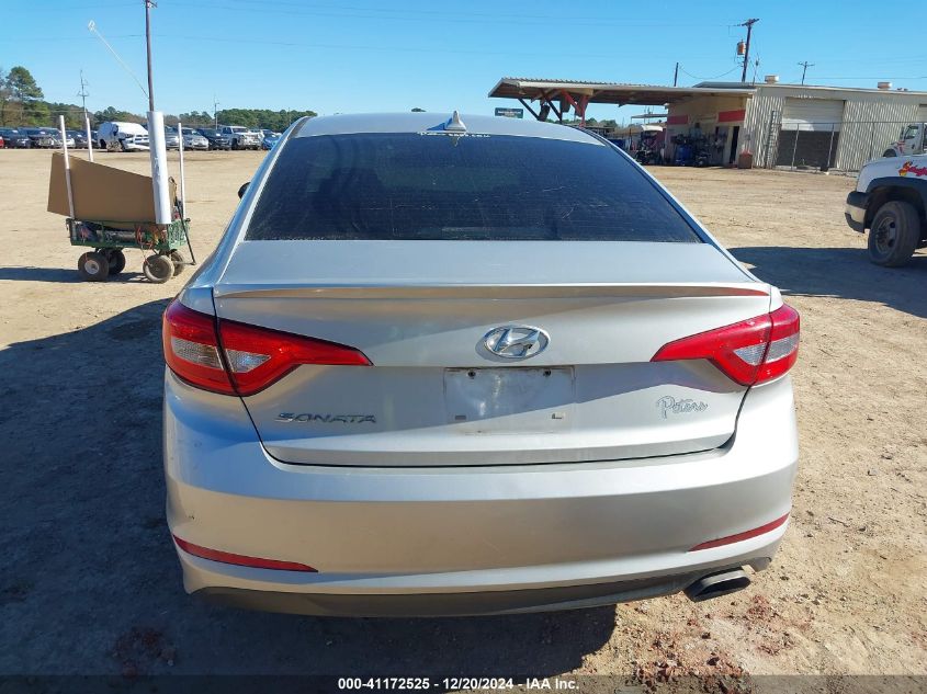 2017 Hyundai Sonata VIN: 5NPE24AF6HH533639 Lot: 41172525