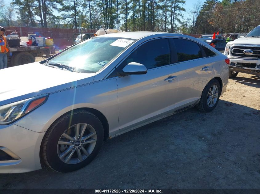 2017 Hyundai Sonata VIN: 5NPE24AF6HH533639 Lot: 41172525