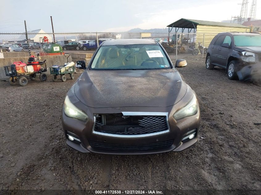 VIN JN1BV7AR5EM690573 2014 Infiniti Q50, Premium no.12