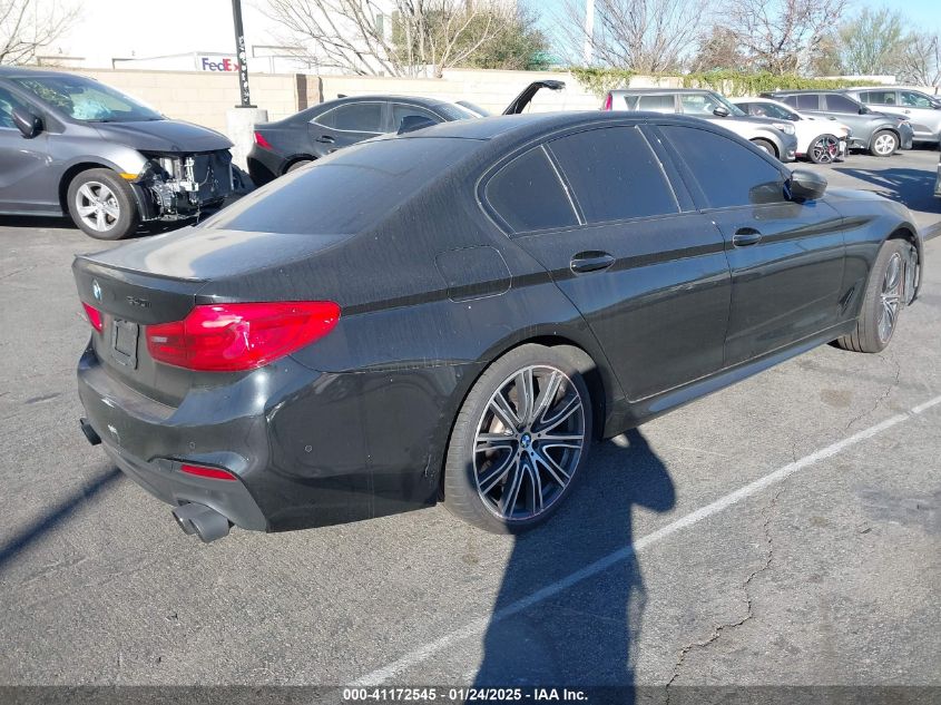 VIN WBAJS1C06LWW80307 2020 BMW 5 Series, 540I no.4