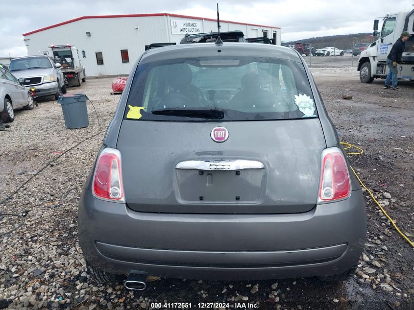 2012 Fiat 500 Pop VIN: 3C3CFFAR8CT336079 Lot: 41172551