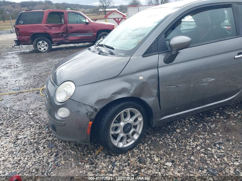 2012 Fiat 500 Pop VIN: 3C3CFFAR8CT336079 Lot: 41172551