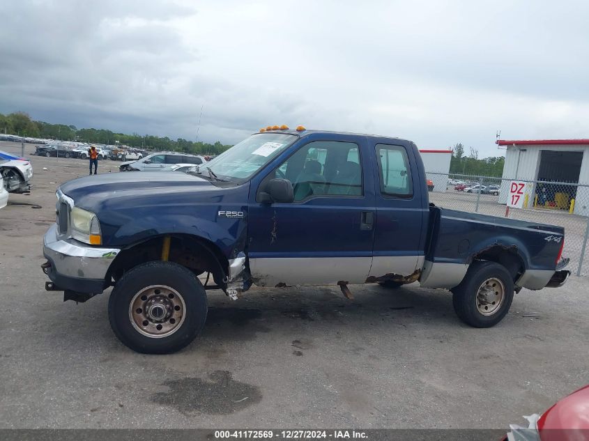 2004 Ford F-250 Lariat/Xl/Xlt VIN: 1FTNX21L84EA55648 Lot: 41172569