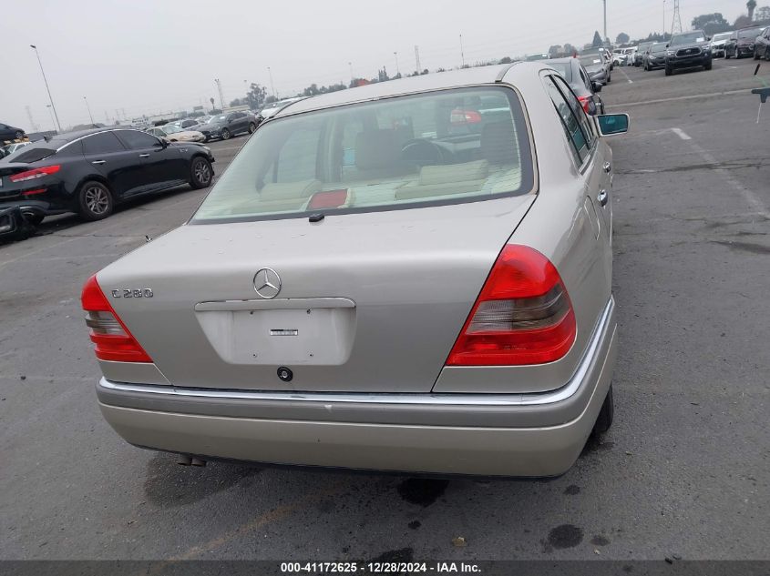 1995 Mercedes-Benz C 280 VIN: WDBHA28E2SF191740 Lot: 41172625