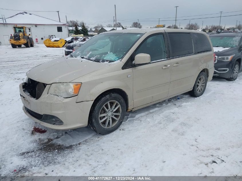 VIN 2C4RDGBG6ER229813 2014 Dodge Grand Caravan, Se... no.2