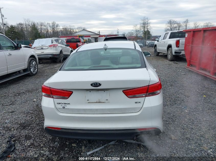 2016 KIA OPTIMA EX - 5XXGU4L31GG080501