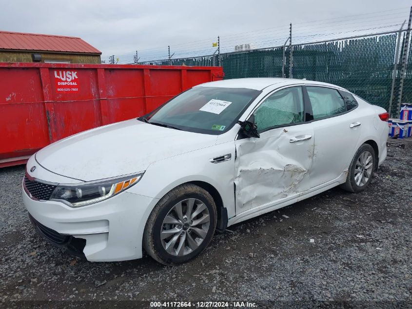 2016 KIA OPTIMA EX - 5XXGU4L31GG080501