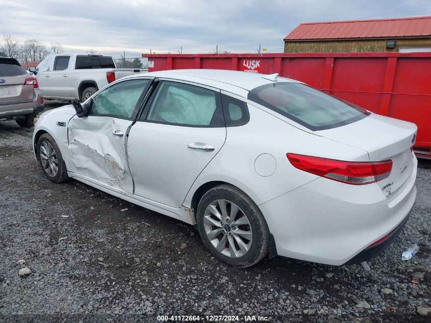 2016 KIA OPTIMA EX - 5XXGU4L31GG080501