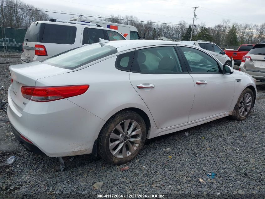 2016 KIA OPTIMA EX - 5XXGU4L31GG080501