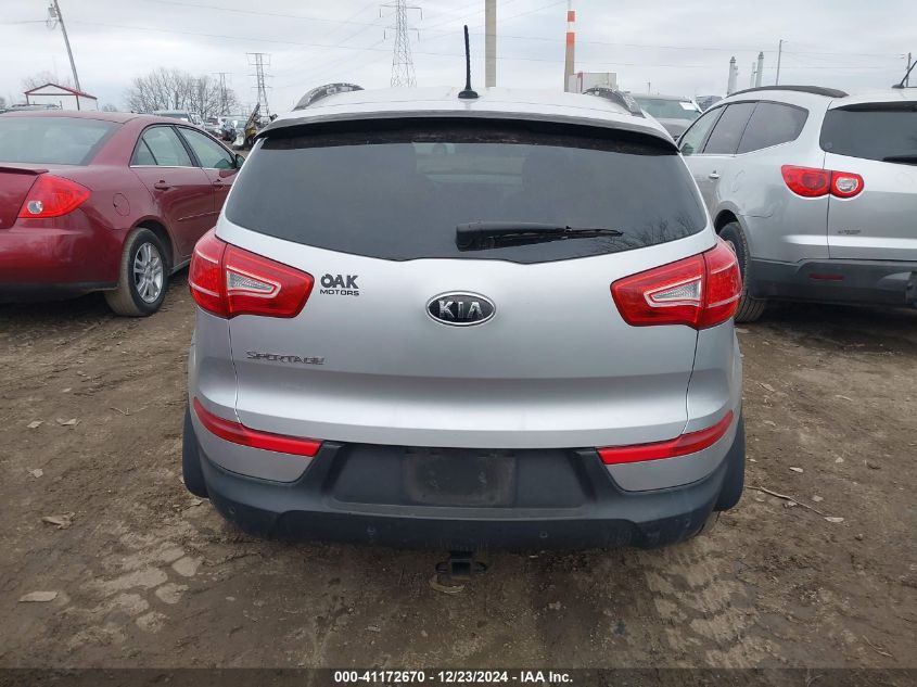 2012 Kia Sportage Lx VIN: KNDPB3A27C7224811 Lot: 41172670