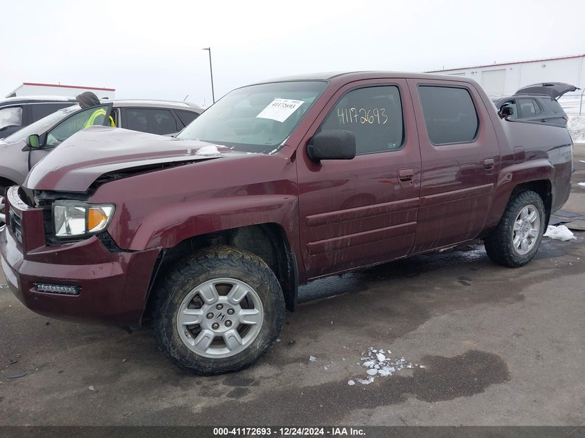 2007 HONDA RIDGELINE VIN: 2HJYK16527H531319