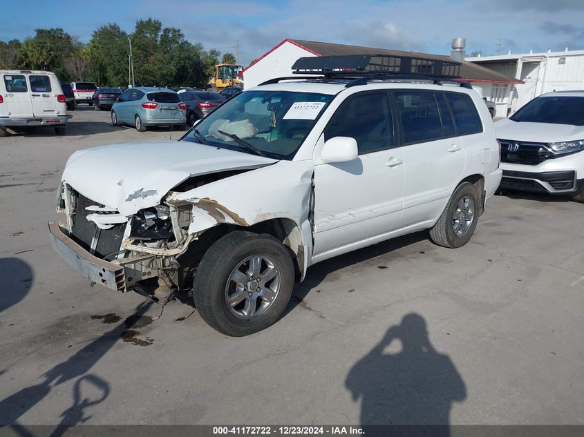 2007 TOYOTA HIGHLANDER VIN: JTEGP21A470127031