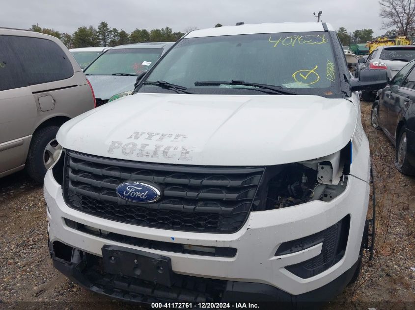 2018 Ford Police Interceptor Utility VIN: 1FM5K8AR7JGC74876 Lot: 41172761