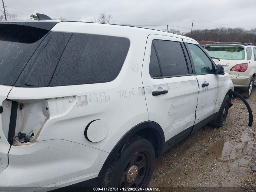 2018 Ford Police Interceptor Utility VIN: 1FM5K8AR7JGC74876 Lot: 41172761