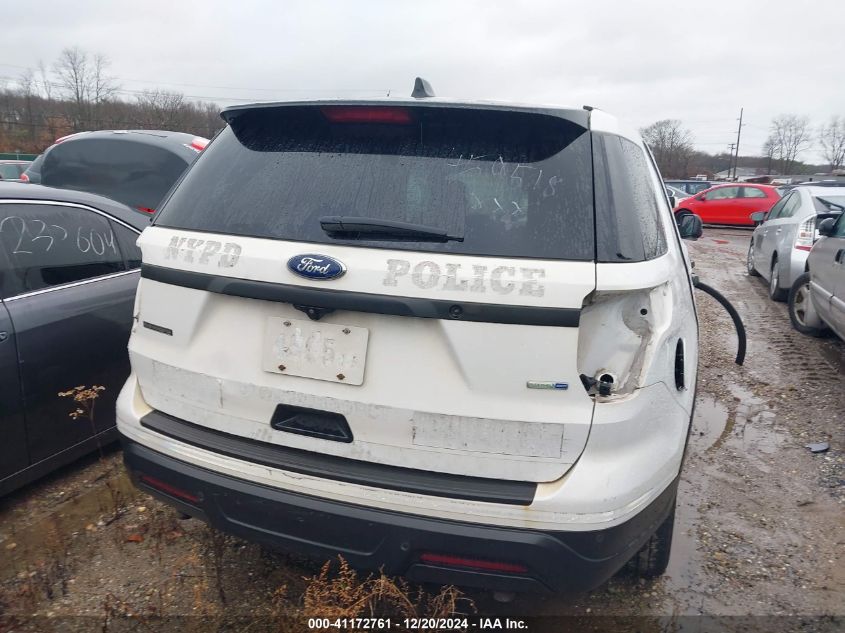 2018 Ford Police Interceptor Utility VIN: 1FM5K8AR7JGC74876 Lot: 41172761