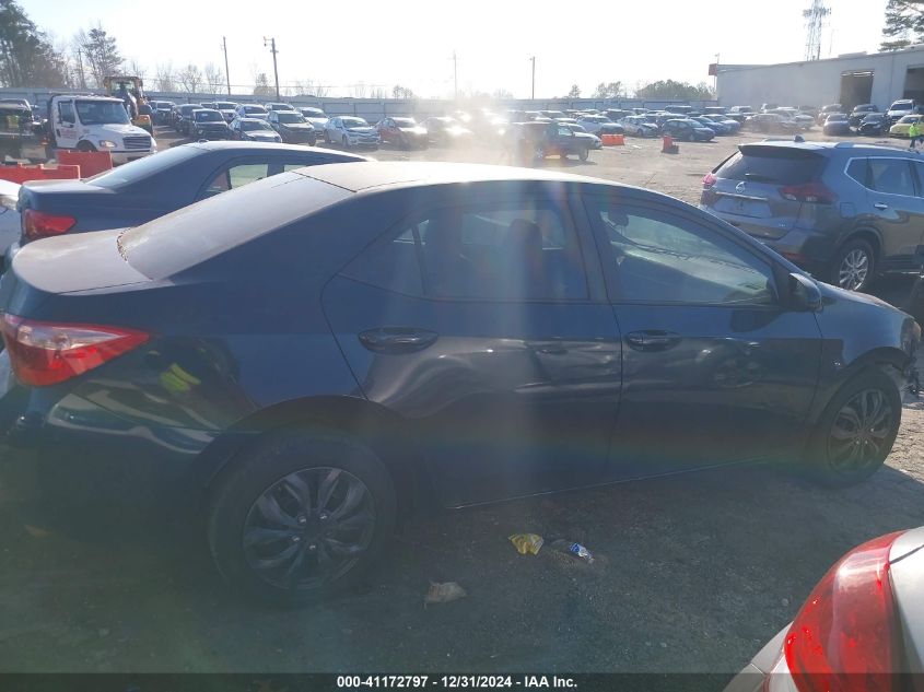 2019 Toyota Corolla Le VIN: 5YFBURHE6KP924940 Lot: 41172797