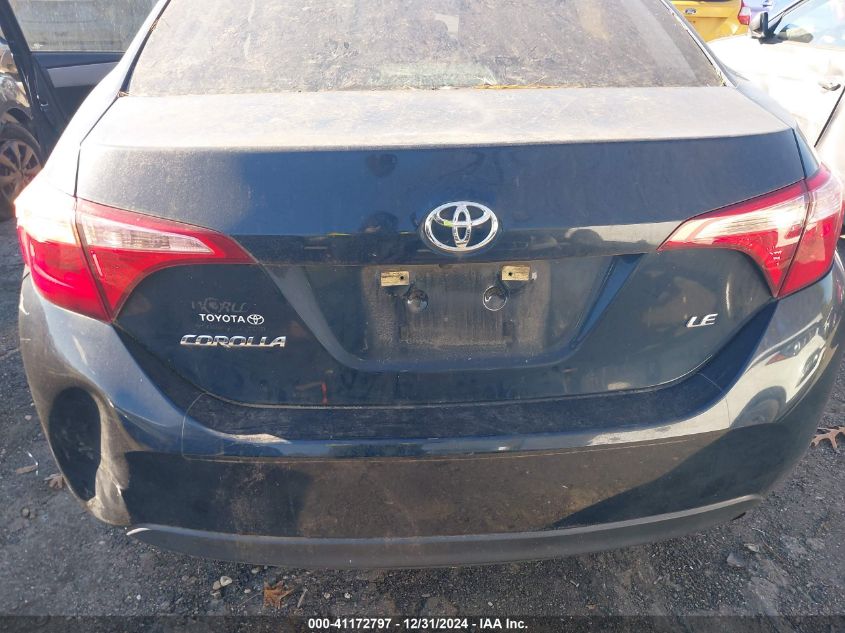 2019 Toyota Corolla Le VIN: 5YFBURHE6KP924940 Lot: 41172797