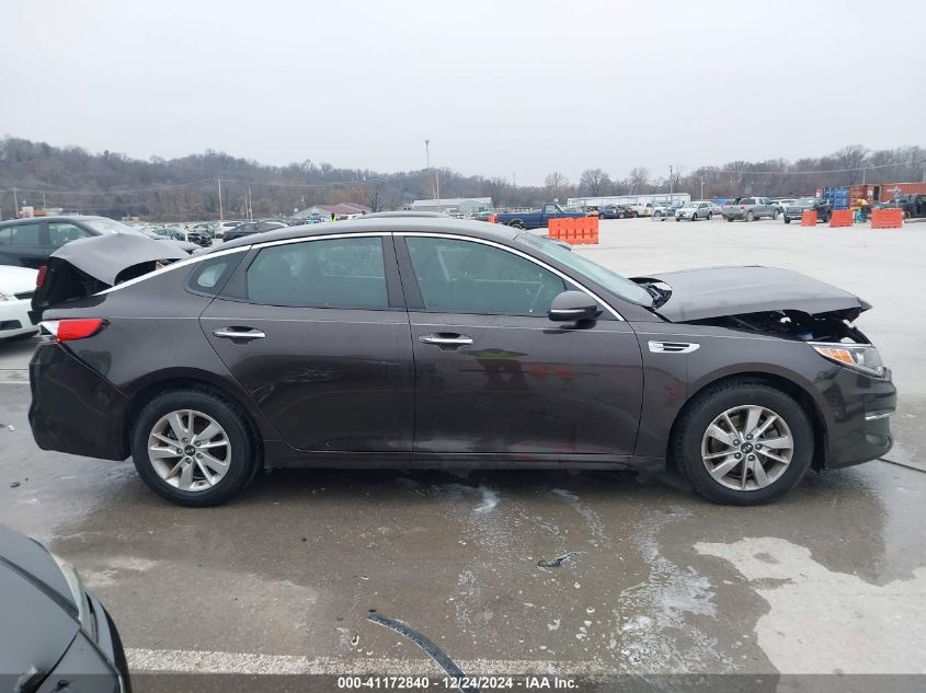 2018 Kia Optima Lx VIN: KNAGT4L33J5233407 Lot: 41172840