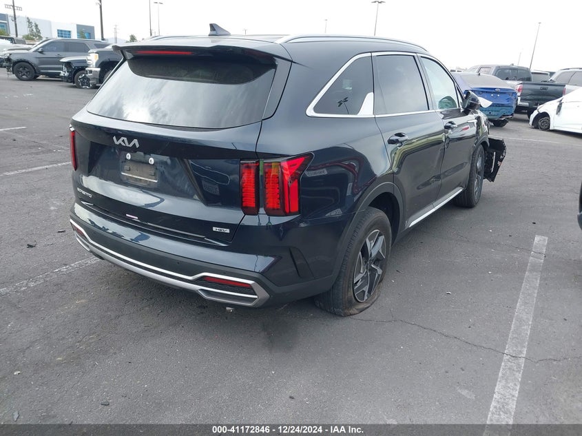 VIN KNDRH4LG6P5156847 2023 KIA SORENTO HYBRID EX