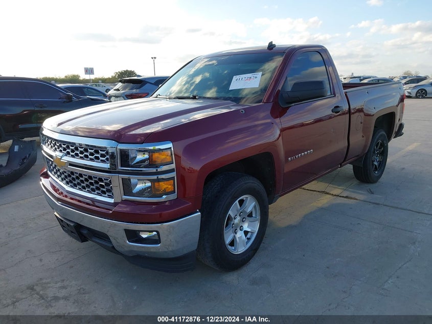 2014 CHEVROLET SILVERADO 1500 VIN: 1GCNCREH8EZ312389