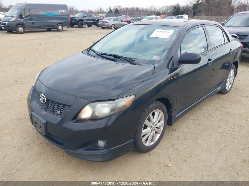 2010 Toyota Corolla S VIN: 2T1BU4EE5AC484893 Lot: 41172890