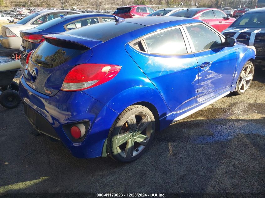 VIN KMHTC6AEXDU168126 2013 HYUNDAI VELOSTER no.4