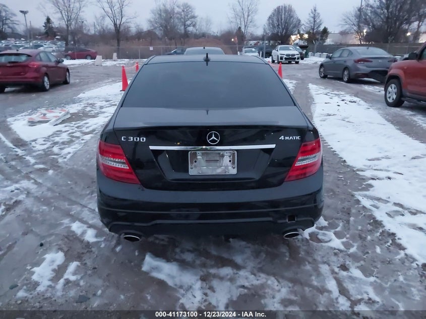 2013 MERCEDES-BENZ C 300 VIN: WDDGF8AB9DG116439