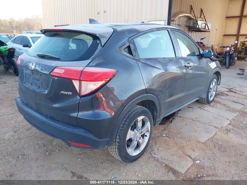 2018 HONDA HR-V VIN: 3CZRU6H3XJG700029