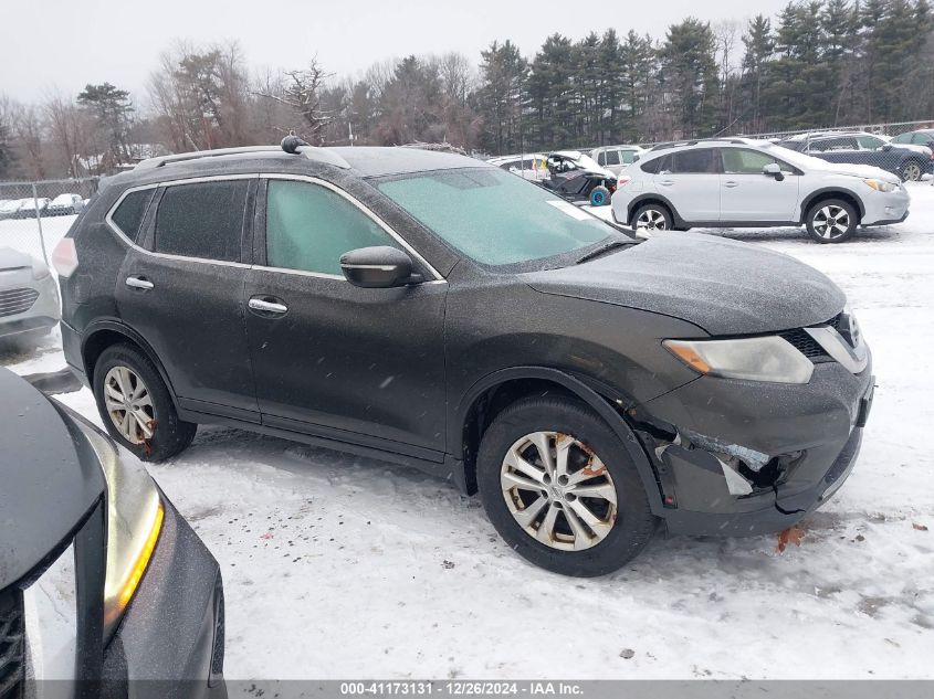 2014 Nissan Rogue Sv VIN: 5N1AT2MV9EC778599 Lot: 41173131