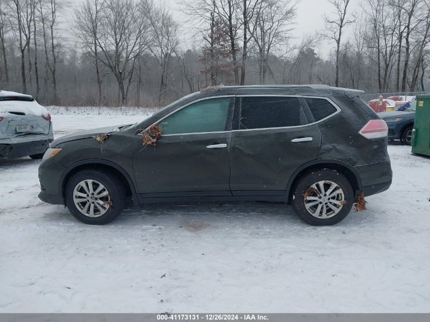 2014 Nissan Rogue Sv VIN: 5N1AT2MV9EC778599 Lot: 41173131