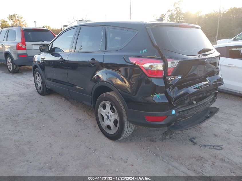 VIN 1FMCU0F72HUE02012 2017 Ford Escape, S no.3