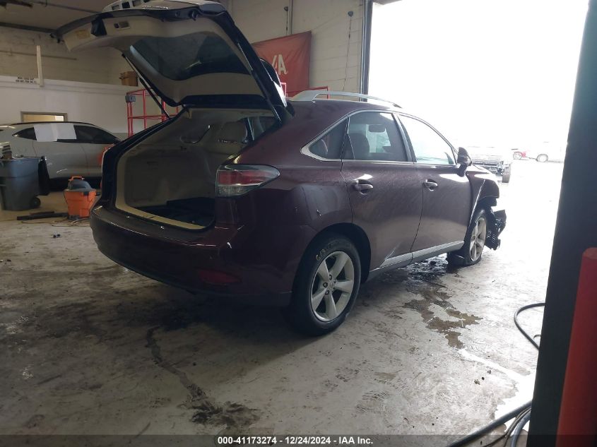 VIN 2T2BK1BA4DC224006 2013 Lexus RX, 350 no.4