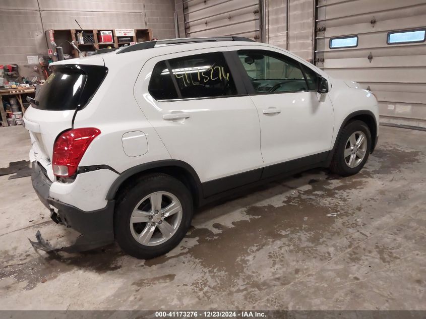 VIN 3GNCJLSB3FL167384 2015 Chevrolet Trax, LT no.4