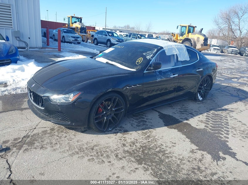 Vin: zam57rta4f1154185, lot: 41663617, maserati ghibli s q4 20152
