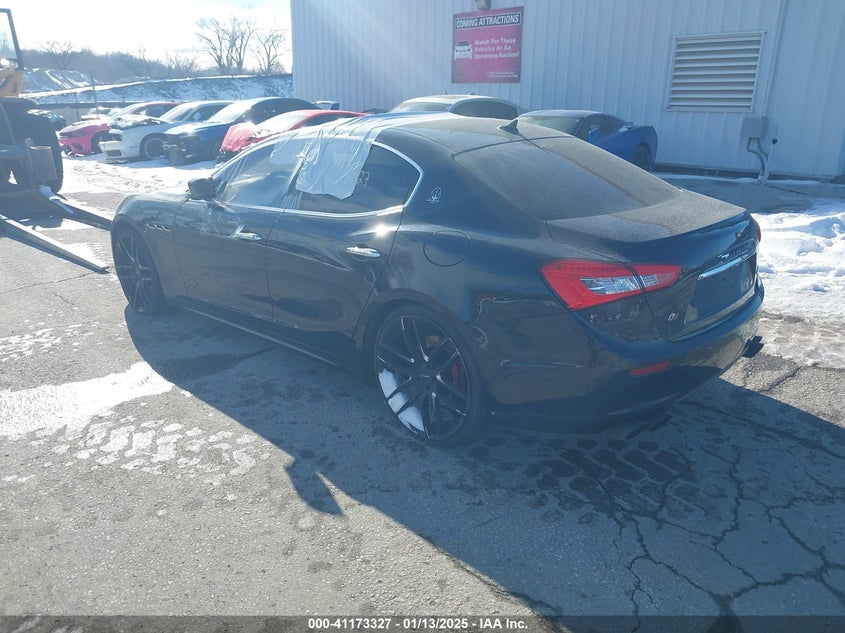 Vin: zam57rta4f1154185, lot: 41663617, maserati ghibli s q4 20153