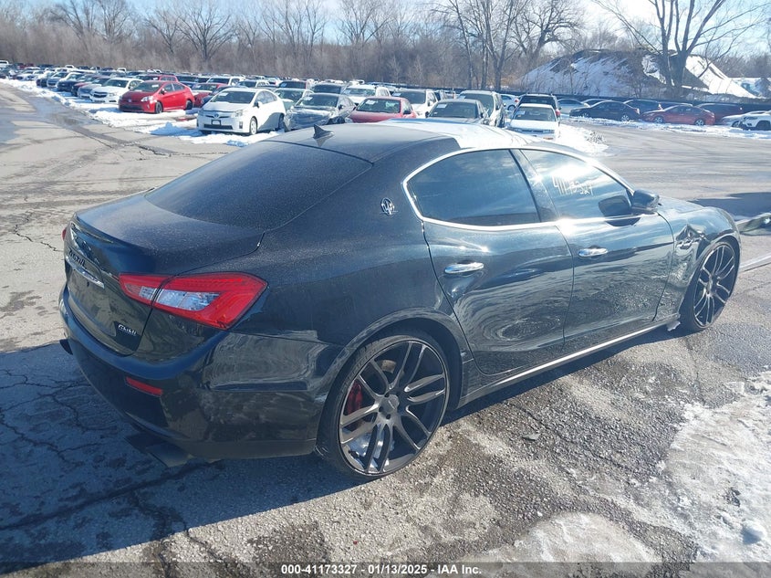 Vin: zam57rta4f1154185, lot: 41663617, maserati ghibli s q4 20154