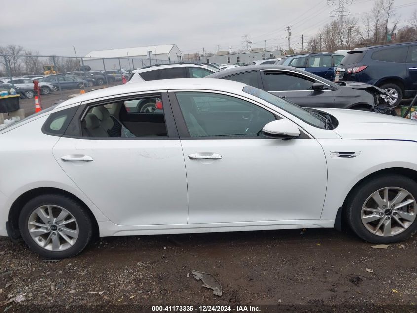 2016 Kia Optima Lx VIN: KNAGT4L38G5098529 Lot: 41173335