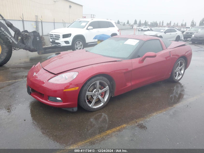 2008 CHEVROLET CORVETTE VIN: 1G1YY25W085132669