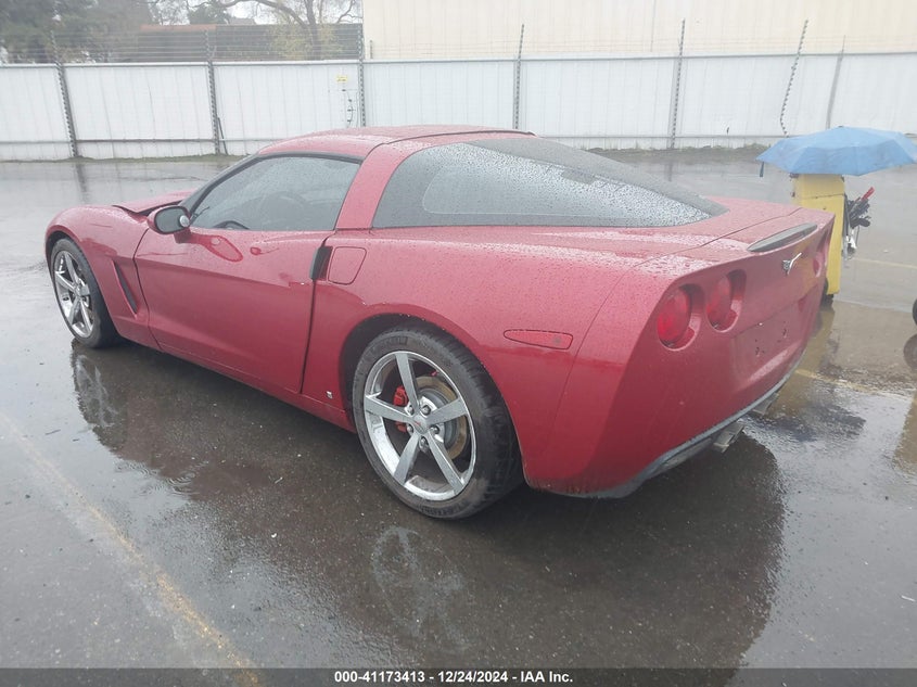 2008 CHEVROLET CORVETTE VIN: 1G1YY25W085132669