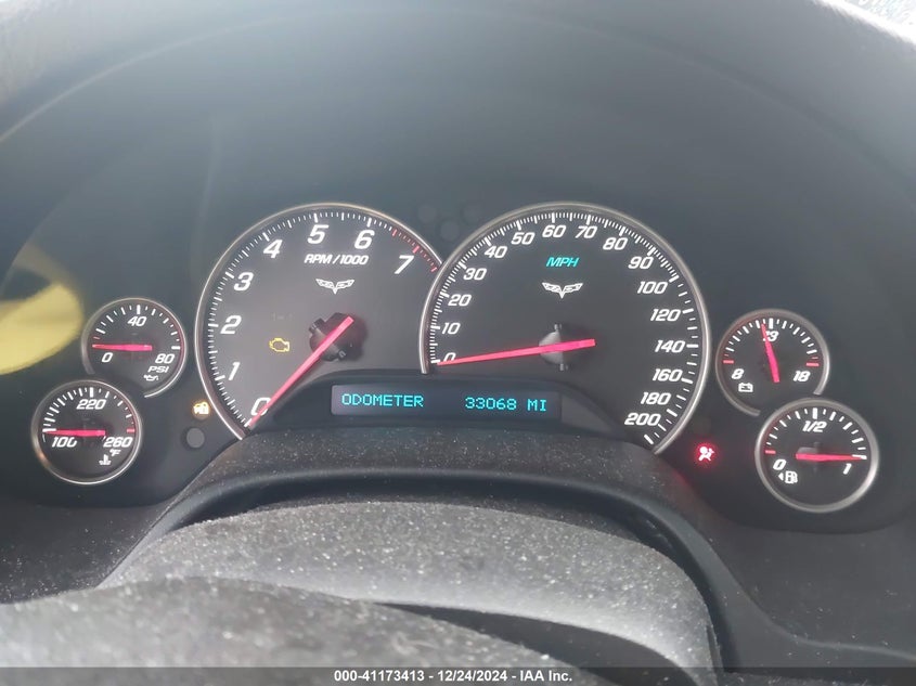 2008 CHEVROLET CORVETTE VIN: 1G1YY25W085132669