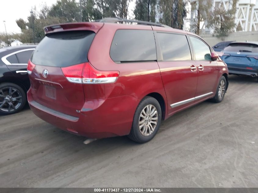 VIN 5TDYK3DCXES464727 2014 Toyota Sienna, Xle/Limited no.4