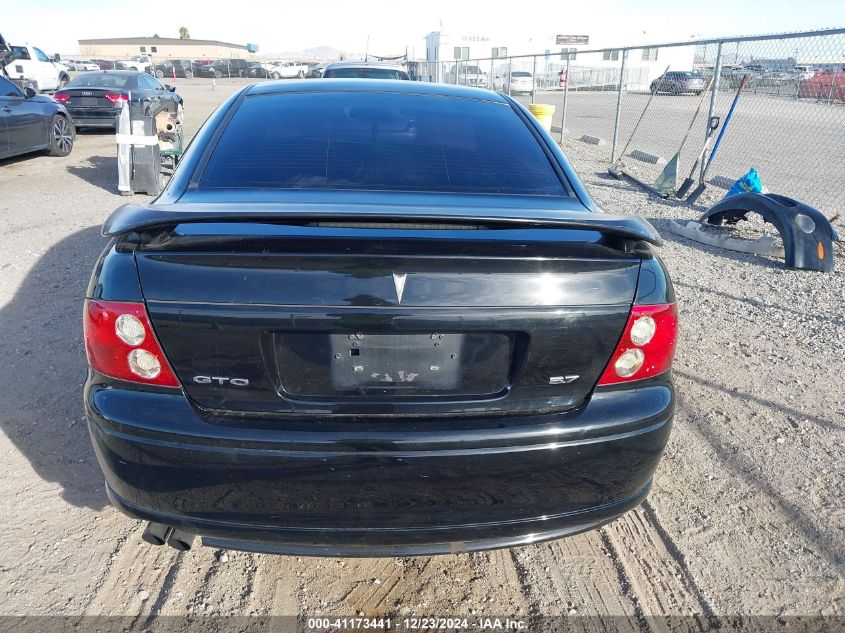 2004 Pontiac Gto VIN: 6G2VX12G04L242414 Lot: 41173441