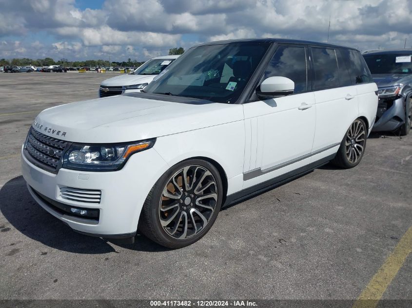 VIN SALGS2TF3EA185563 2014 Land Rover Range Rover,... no.2